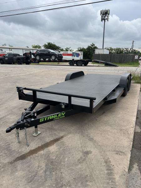 New 2026 Stanley Trailers 83 x20' Steel deck 7k gvwr with Walk Ways Car Hauler