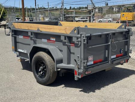 New 2026 Diamond C GST 60"x8' - 6K Telescopic Dump Trailer
