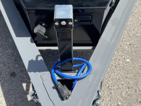 New 2026 Diamond C GST 60"x8' - 6K Telescopic Dump Trailer