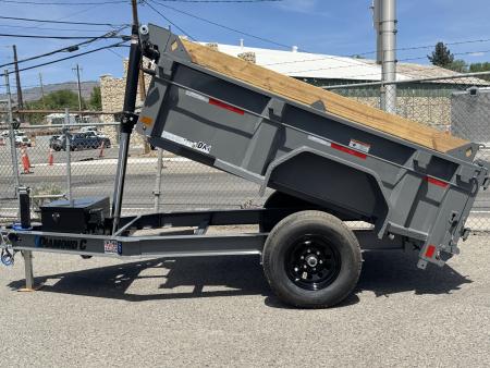 New 2026 Diamond C GST 60"x8' - 6K Telescopic Dump Trailer