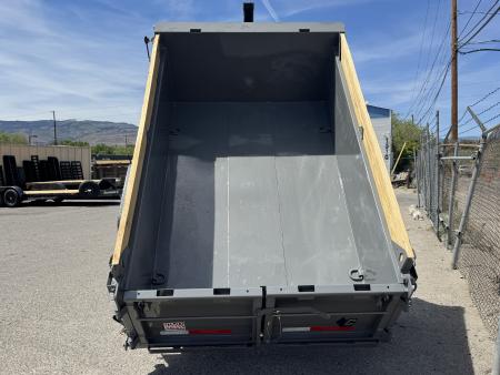 New 2026 Diamond C GST 60"x8' - 6K Telescopic Dump Trailer