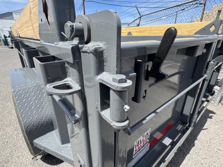New 2026 Diamond C GST 60"x8' - 6K Telescopic Dump Trailer