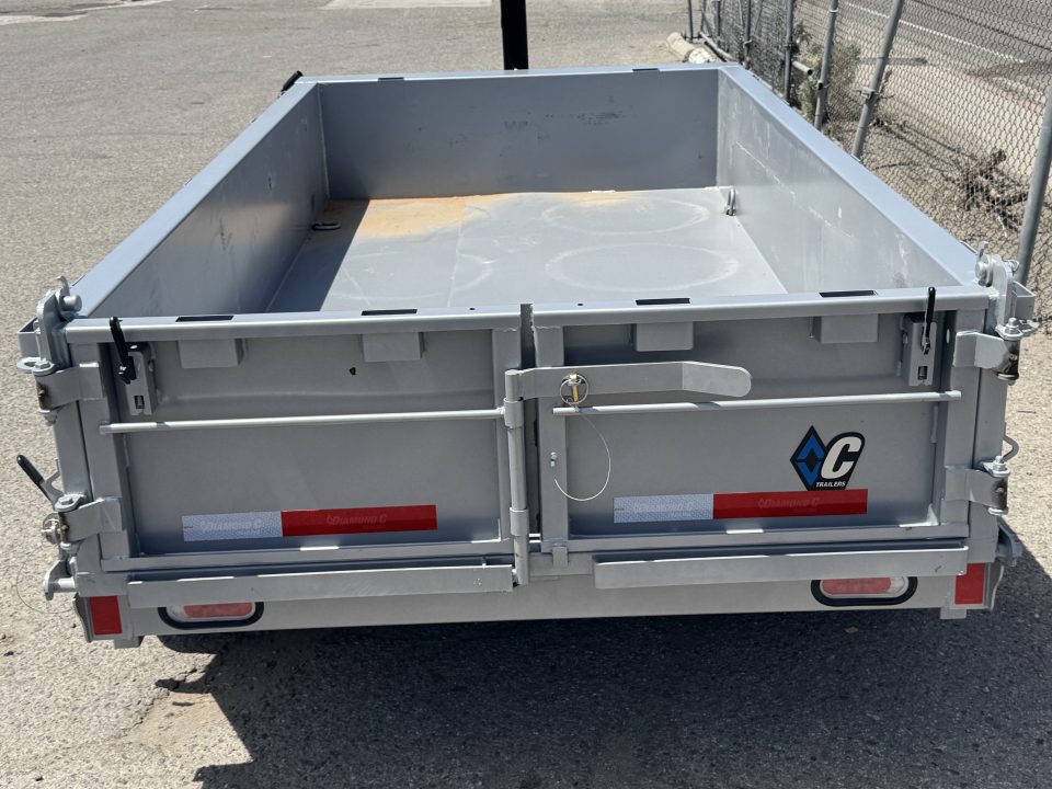 New 2026 Diamond C GDT 60"x10' - 7K Telescopic Dump Trailer