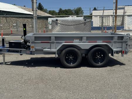 New 2026 Diamond C GDT 60"x10' - 7K Telescopic Dump Trailer
