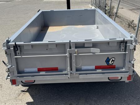 New 2026 Diamond C GDT 60"x10' - 7K Telescopic Dump Trailer