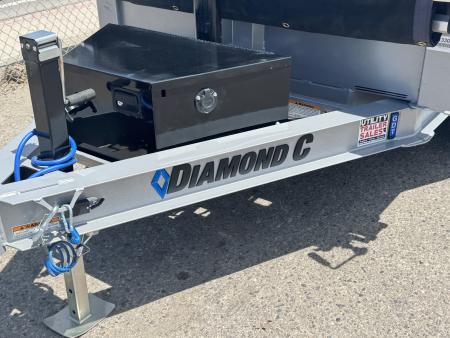 New 2026 Diamond C GDT 60"x10' - 7K Telescopic Dump Trailer