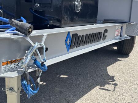New 2026 Diamond C GDT 60"x10' - 7K Telescopic Dump Trailer