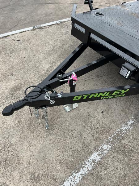 New 2026 Stanley Trailers 83"x18' Steel Deck 7k gvwr Car Hauler