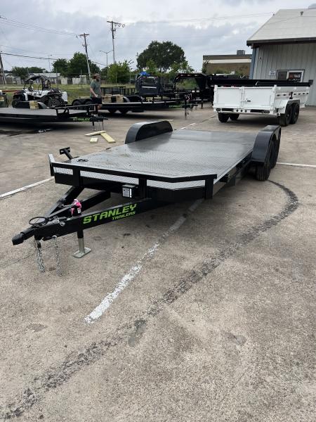 New 2026 Stanley Trailers 83 x18' Steel Deck 7k gvwr Car Hauler
