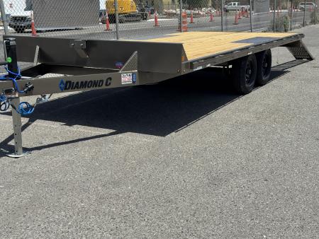 New 2026 Diamond C GDD 102"x18' - 10K Deckover Equipment Trailer