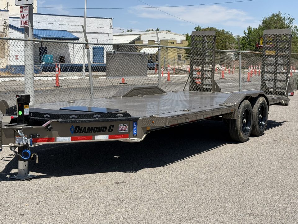 New 2026 Diamond C LPX 102"x20' Flip-Ramp - 15.5K Equipment Trailer