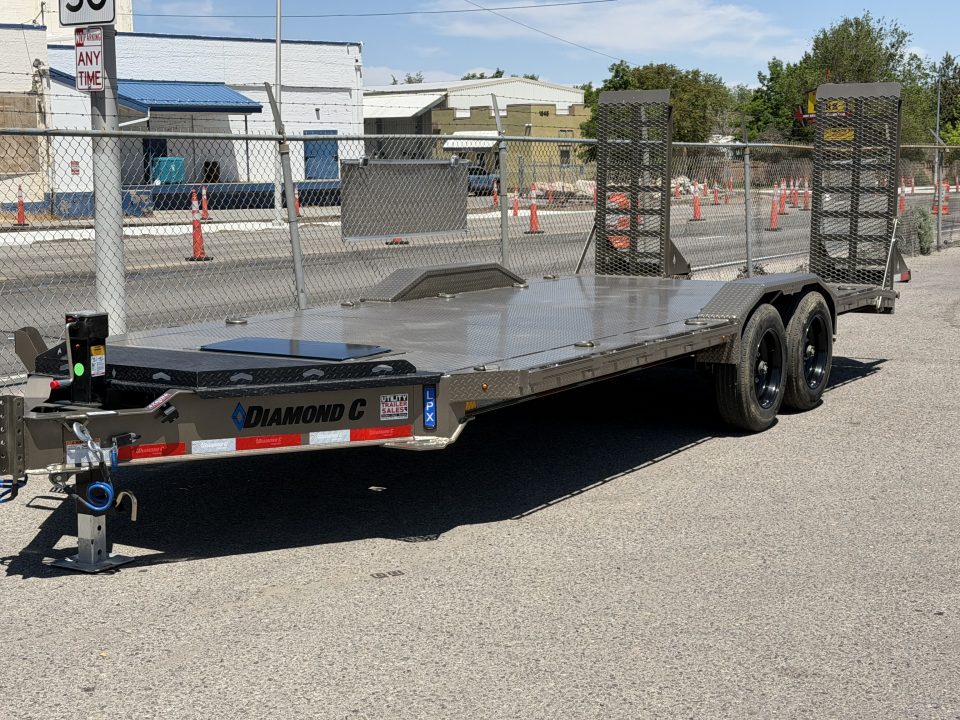 New 2026 Diamond C LPX 102"x20' Flip-Ramp - 15.5K Equipment Trailer