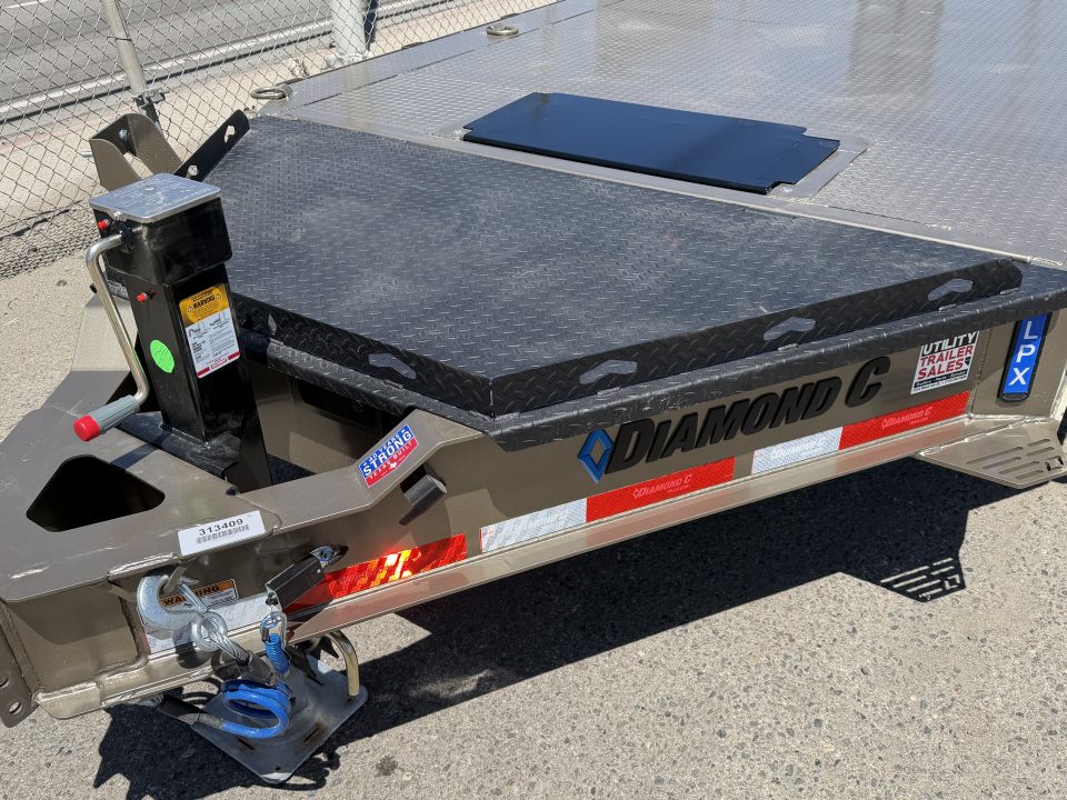 New 2026 Diamond C LPX 102"x20' Flip-Ramp - 15.5K Equipment Trailer