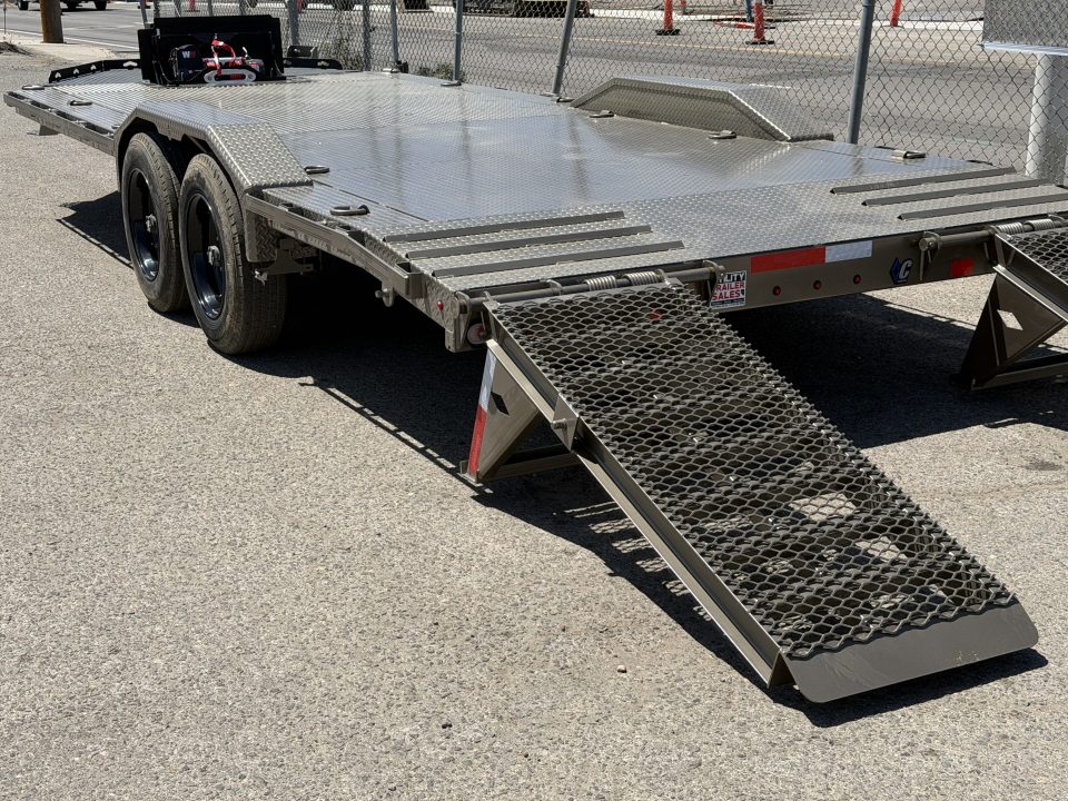 New 2026 Diamond C LPX 102"x20' Flip-Ramp - 15.5K Equipment Trailer
