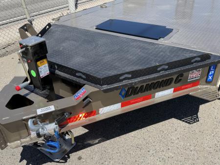 New 2026 Diamond C LPX 102"x20' Flip-Ramp - 15.5K Equipment Trailer