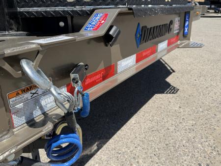New 2026 Diamond C LPX 102"x20' Flip-Ramp - 15.5K Equipment Trailer