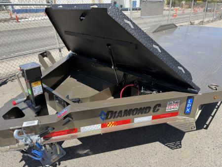New 2026 Diamond C LPX 102"x20' Flip-Ramp - 15.5K Equipment Trailer