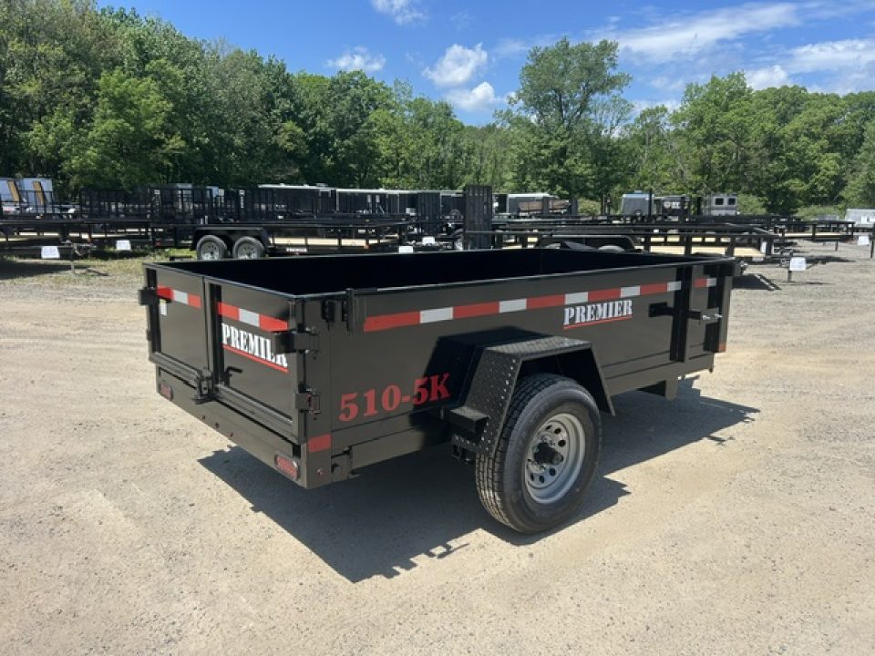 New 2027 Premier Trailers Inc. 5 X 10 Dump Trailer