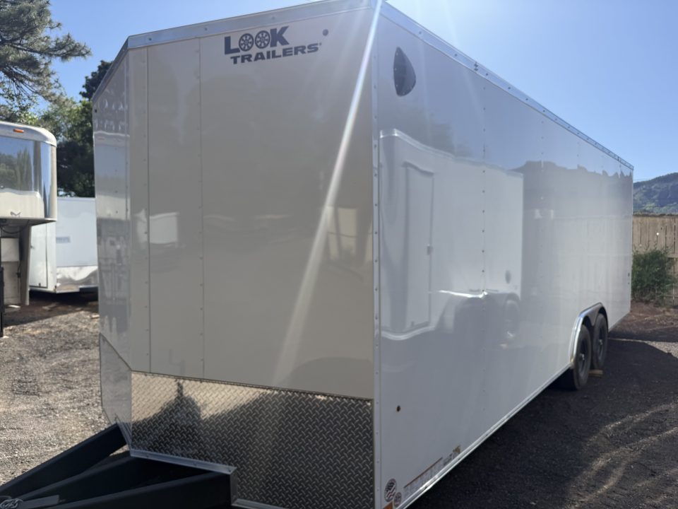 New 2026 Look Trailers 8.5X24 ST DLX Enclosed Cargo 7' Tall Ramp Cargo / Enclosed Trailer