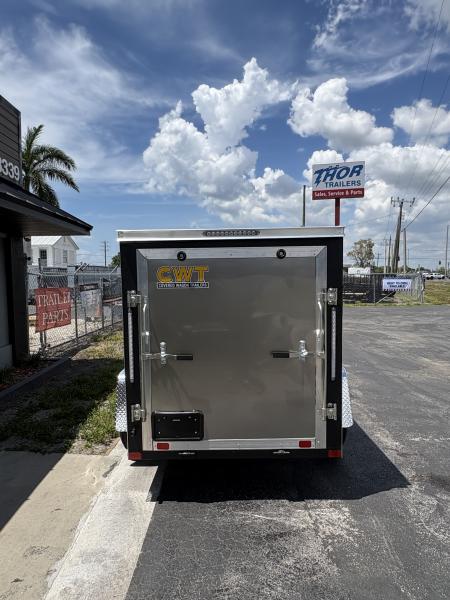New 2026 Covered Wagon Trailers 5X8 SA SIDE DOOR & RAMP DOOR Cargo / Enclosed Trailer