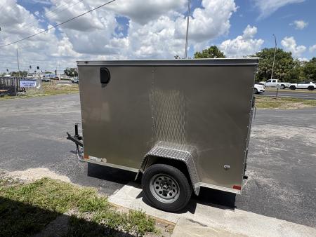 New 2026 Covered Wagon Trailers 5X8 SA SIDE DOOR & RAMP DOOR Cargo / Enclosed Trailer