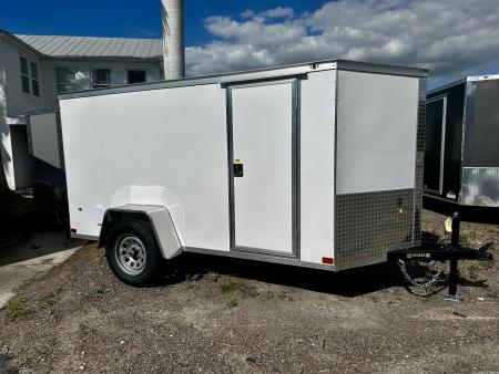 New 2026 Covered Wagon Trailers 5X10 SA SIDE DOOR & RAMP DOOR Cargo / Enclosed Trailer