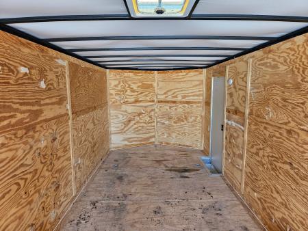 Used 2022 Rock Solid 8.5X24 TANDEM 10K CARGO W/7' HEIGHT & RAMP DOOR