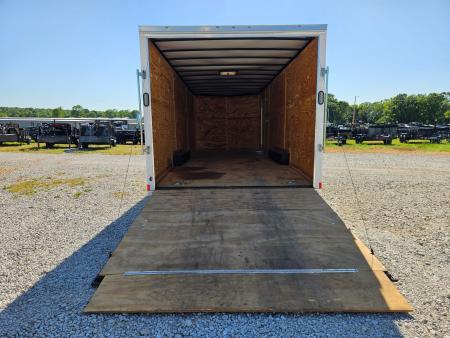 Used 2022 Rock Solid 8.5X24 TANDEM 10K CARGO W/7' HEIGHT & RAMP DOOR