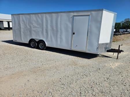 Used 2022 Rock Solid 8.5X24 TANDEM 10K CARGO W/7' HEIGHT & RAMP DOOR