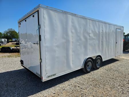 Used 2022 Rock Solid 8.5X24 TANDEM 10K CARGO W/7' HEIGHT & RAMP DOOR
