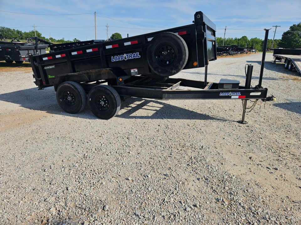 Used 2023 Load Trail 83X14 TANDEM 14K DUMP W/24" SIDES HYDROJACK 14PLY & TUFF WIRELESS