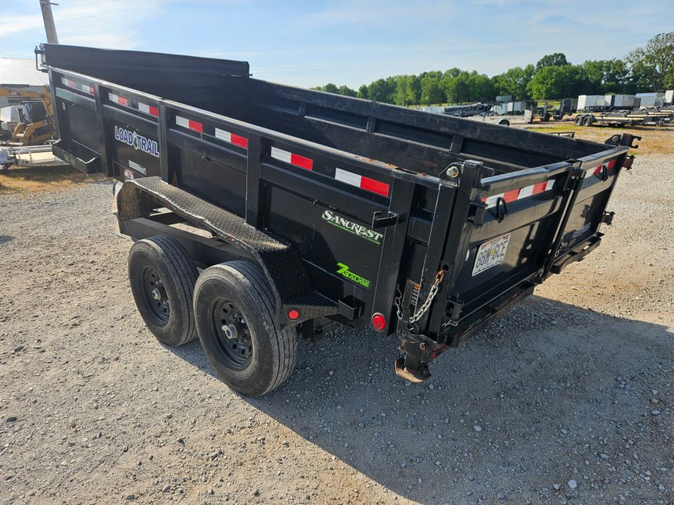 Used 2023 Load Trail 83X14 TANDEM 14K DUMP W/24" SIDES HYDROJACK 14PLY & TUFF WIRELESS