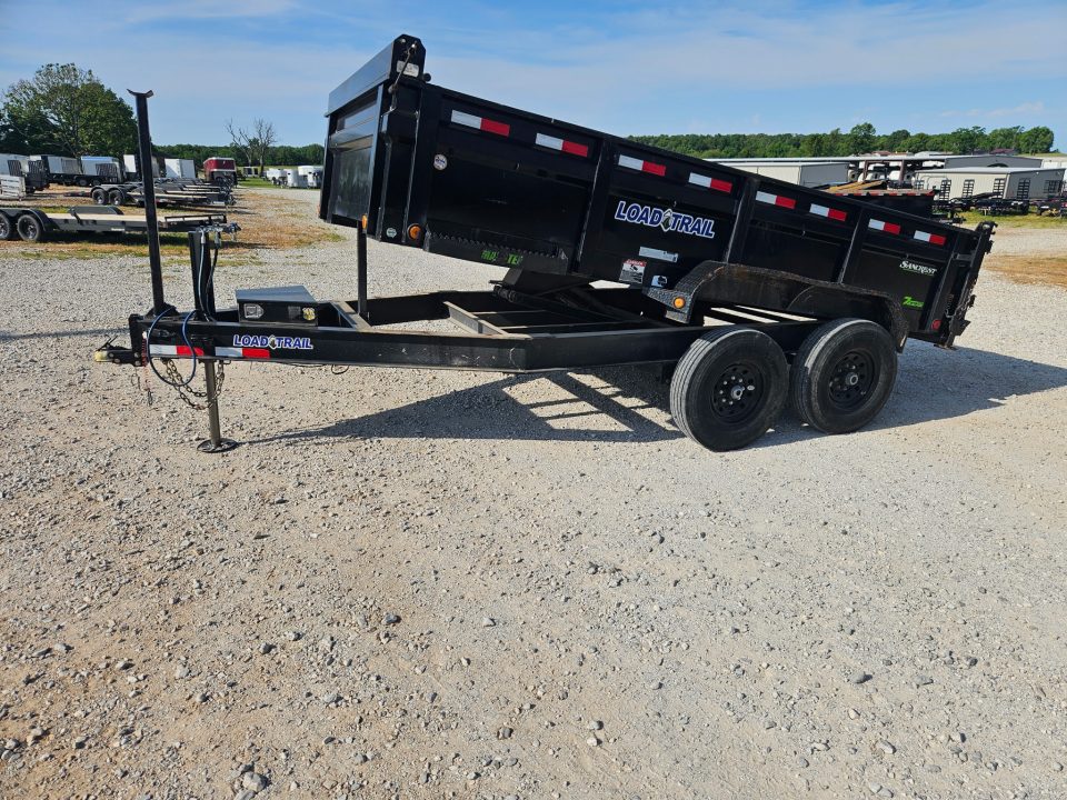 Used 2023 Load Trail 83X14 TANDEM 14K DUMP W/24" SIDES HYDROJACK 14PLY & TUFF WIRELESS