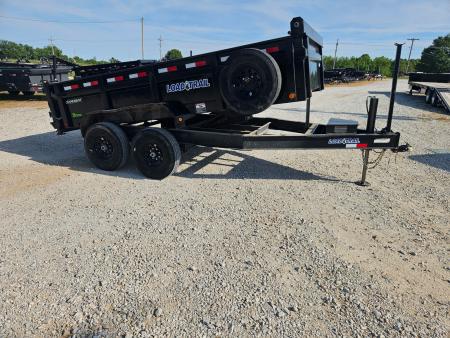 Used 2023 Load Trail 83X14 TANDEM 14K DUMP W/24  SIDES HYDROJACK 14PLY & TUFF WIRELESS