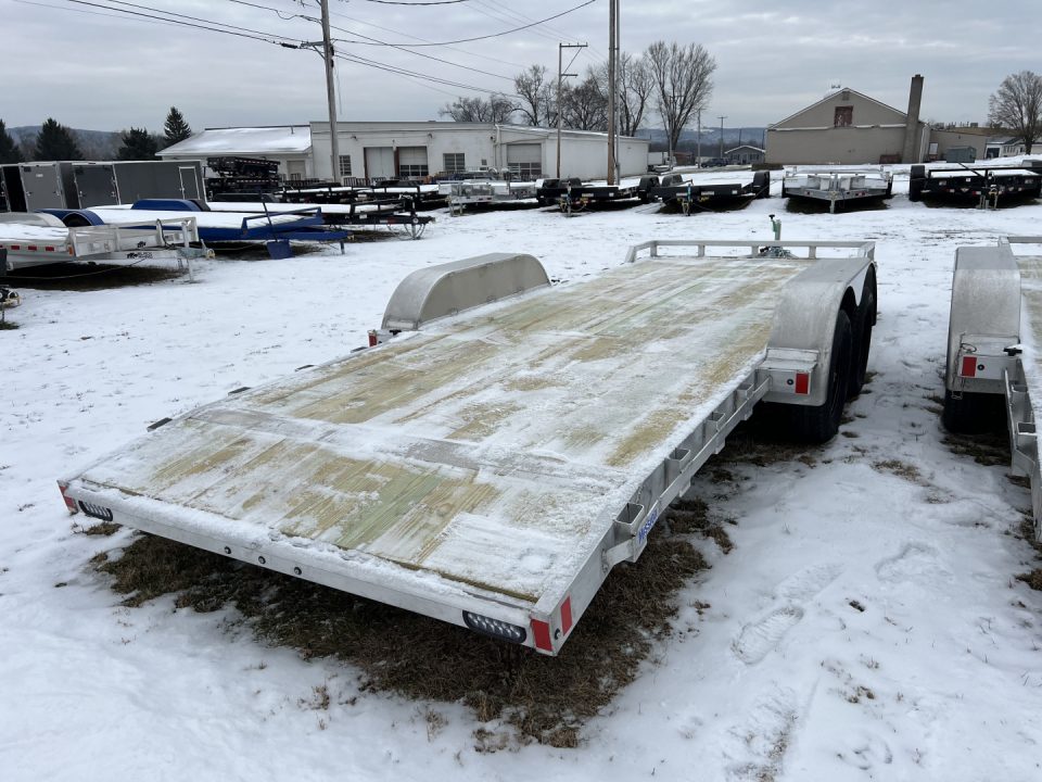 New 2026 Mission 7x20 7K Wood Deck Car Hauler