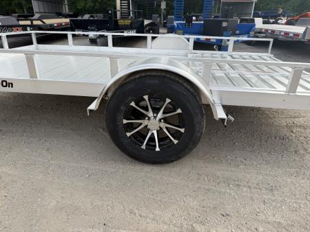 New 2026 Carry-On 7K 6.5X12 ALUMINUM 3K MAG WHEELS Utility Trailer