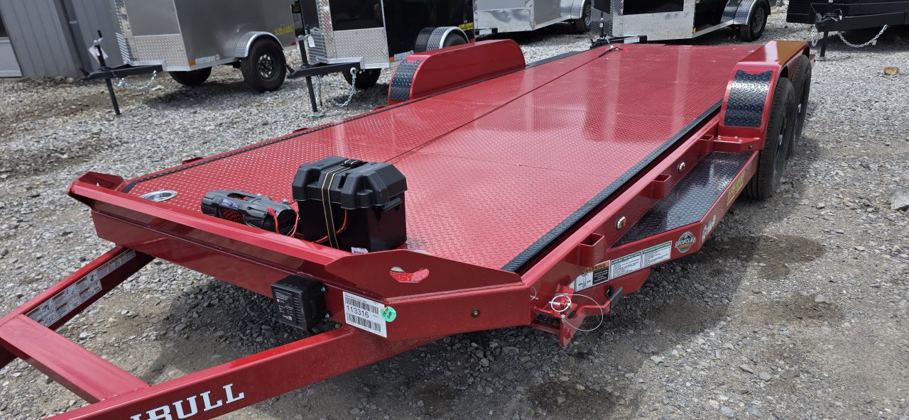 New 2026 Iron Bull 10K TRB TILT STEEL CAR HAULER Car Hauler