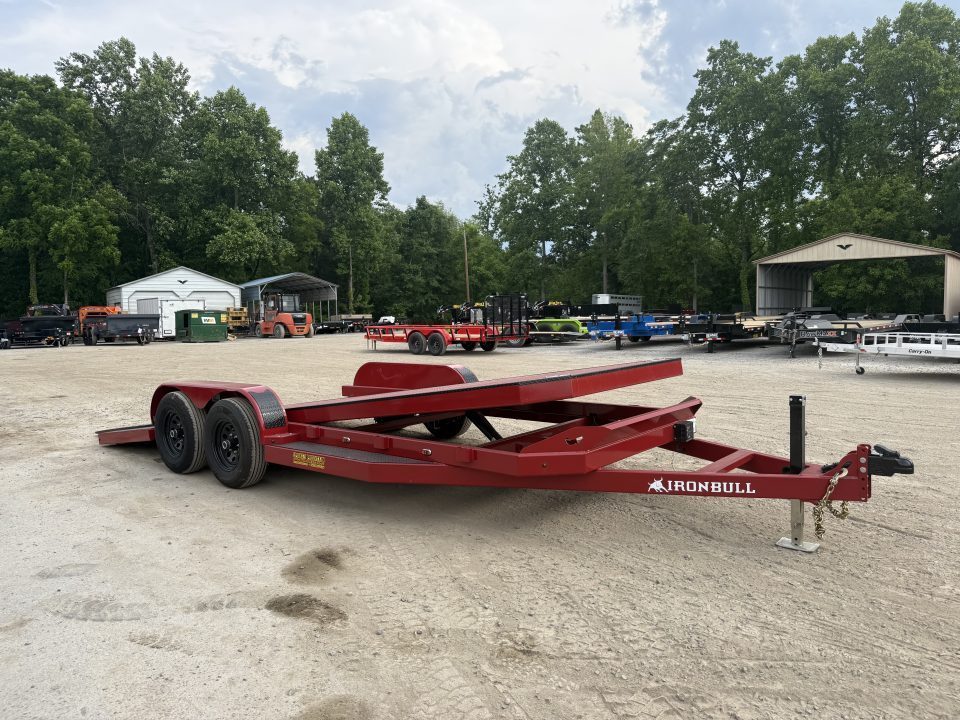 New 2026 Iron Bull 10K TRB TILT STEEL CAR HAULER Car Hauler
