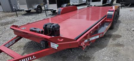 New 2026 Iron Bull 10K TRB TILT STEEL CAR HAULER Car Hauler