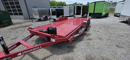 New 2026 Iron Bull 10K TRB TILT STEEL CAR HAULER Car Hauler