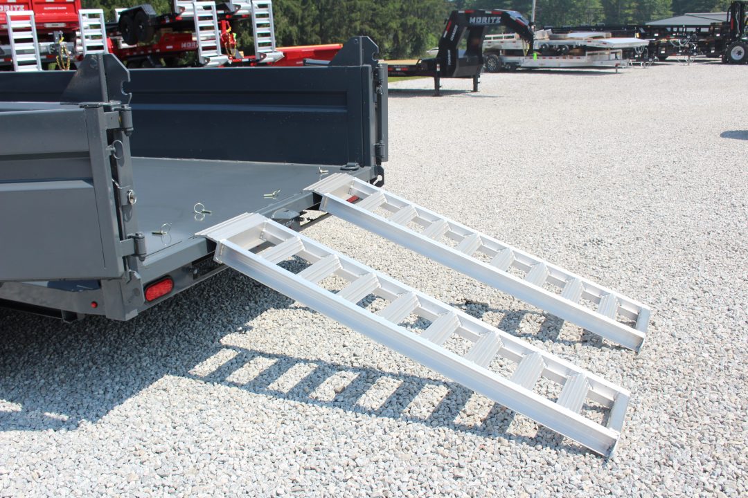 New 2026 Moritz 6' 10" x 14' Heavy Commercial DLH Series Dump Trailer - 14000# GVW