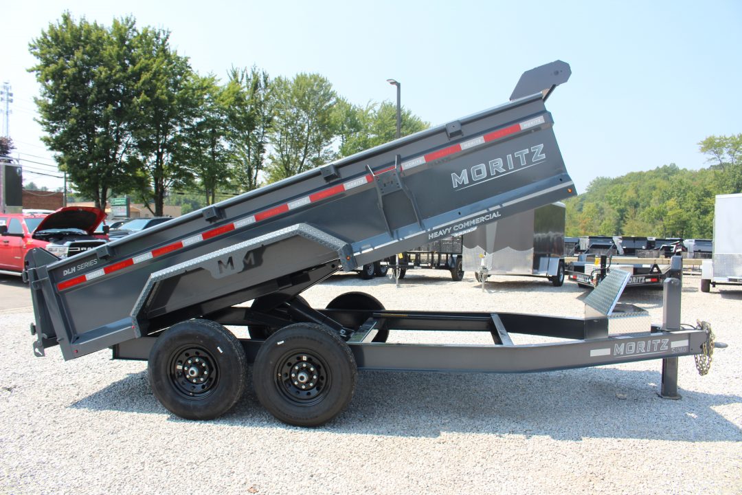 New 2026 Moritz 6' 10" x 14' Heavy Commercial DLH Series Dump Trailer - 14000# GVW