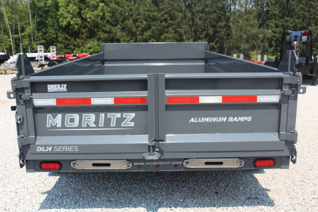 New 2026 Moritz 6' 10" x 14' Heavy Commercial DLH Series Dump Trailer - 14000# GVW