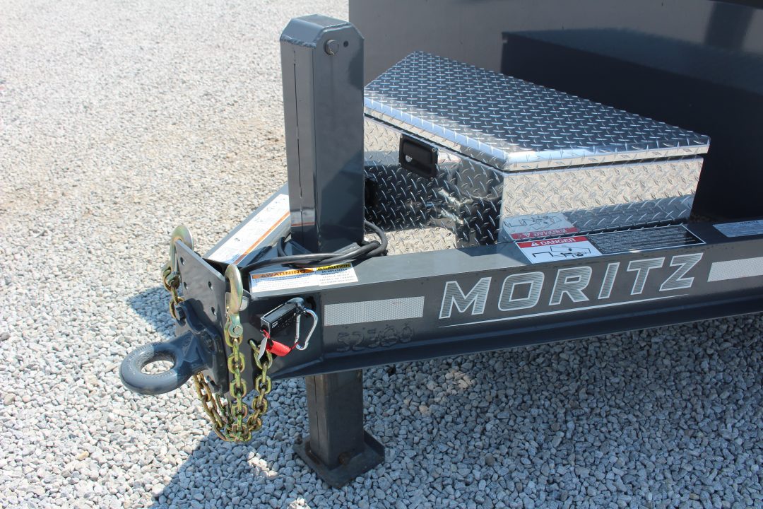 New 2026 Moritz 6' 10" x 14' Heavy Commercial DLH Series Dump Trailer - 14000# GVW