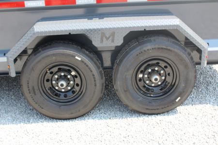 New 2026 Moritz 6' 10" x 14' Heavy Commercial DLH Series Dump Trailer - 14000# GVW