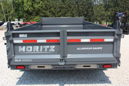 New 2026 Moritz 6' 10" x 14' Heavy Commercial DLH Series Dump Trailer - 14000# GVW