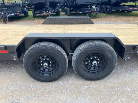 New 2027 MAXX-D 83x24 TANDEM 14K EQUIPMENT W/ 2' DOVE & STAND UP RAMPS Equipment Trailer