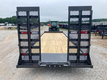 New 2027 MAXX-D 83x24 TANDEM 14K EQUIPMENT W/ 2' DOVE & STAND UP RAMPS Equipment Trailer