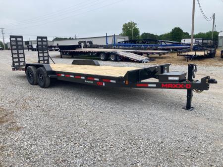 New 2027 MAXX-D 83x24 TANDEM 14K EQUIPMENT W/ 2' DOVE & STAND UP RAMPS Equipment Trailer