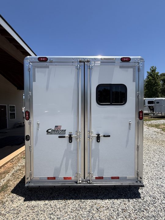 New 2027 Cimarron Trailers Norstar 4h SL GN RTG Dual Door Horse Trailer